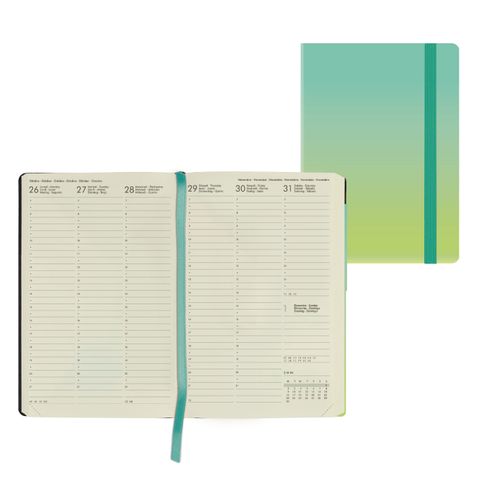 Legami - 2027 Weekly Diary - Medium - Shades of Green