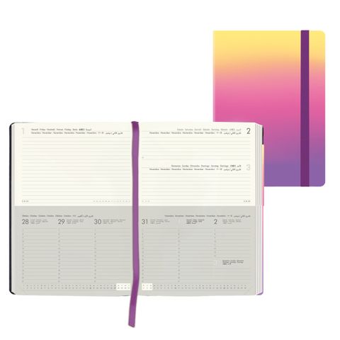 Legami - 2027 Weekly and Daily Diary - Large - Sunset Vibes