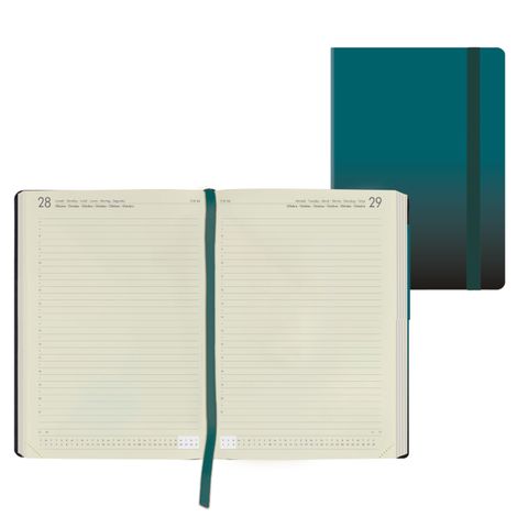 Legami - 2027 Daily Diary - Large - Deep Teal