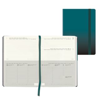 Legami - 2027 Weekly and Daily Diary - Large - Deep Teal