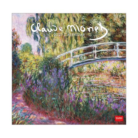 Legami - 2027 Wall Calendar 30 x 29 cm - Claude Monet