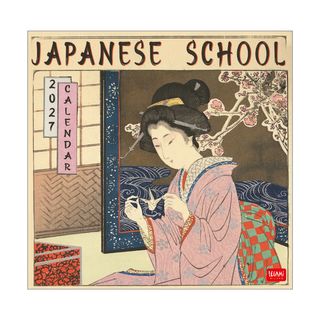 Legami - 2027 Wall Calendar 30 x 29 cm - Japanese School