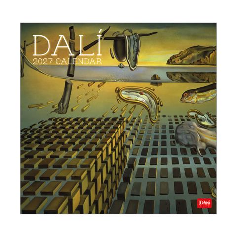 Legami - 2027 Wall Calendar 30 x 29 cm - Salvador Dali