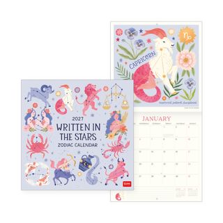 Legami - 2027 Wall Calendar - Uncoated - 30 x 29 cm - Written in the Stars