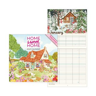 Legami - 2027 Wall Calendar - Uncoated - 30 x 29 cm - Home Sweet Home