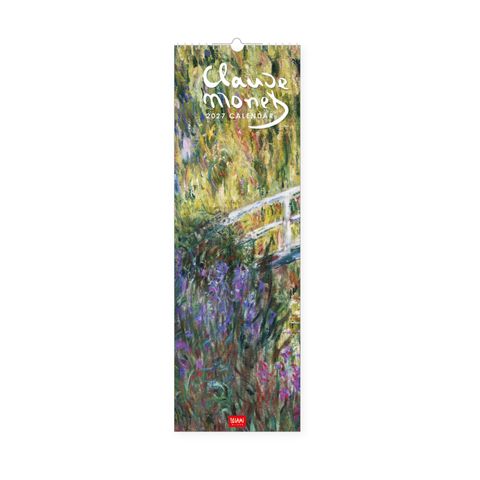 Legami - 2027 Wall Calendar 16 x 49 cm - Claude Monet