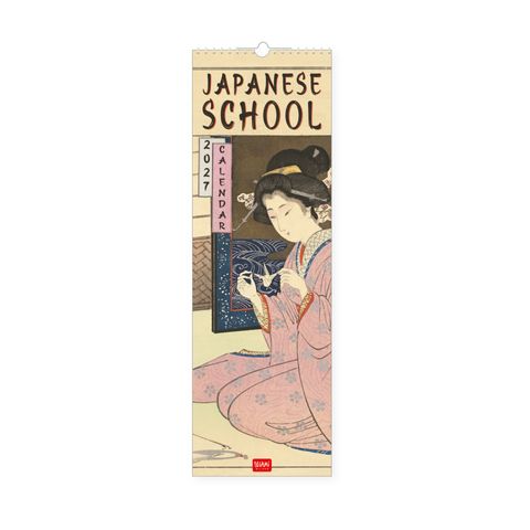 Legami - 2027 Wall Calendar 16 x 49 cm - Japanese School
