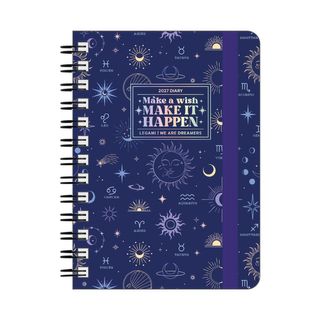 Legami - 2027 Weekly Spiral Bound Diary - Large - Celestial