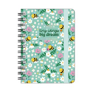 Legami - 2027 Weekly Spiral Bound Diary - Large - Bee