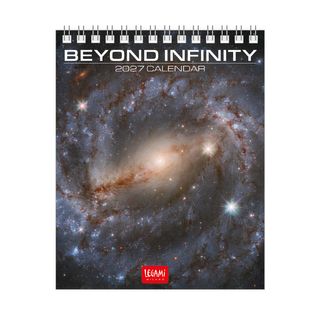 Legami - 2027 Desk Calendar 12 x 14.5 cm - Beyond Infinity