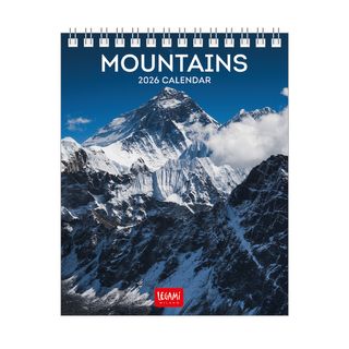 Legami - 2027 Desk Calendar 12 x 14.5 cm - Mountains