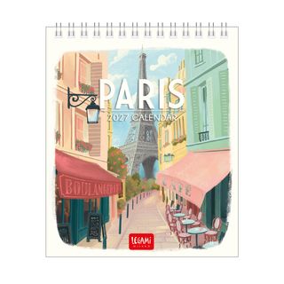 Legami - 2027 Desk Calendar 12 x 14.5 cm - Paris