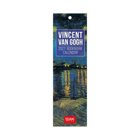 Legami - 2027 Bookmark Calendar 5.5 x 18 cm - Vincent Van Gogh