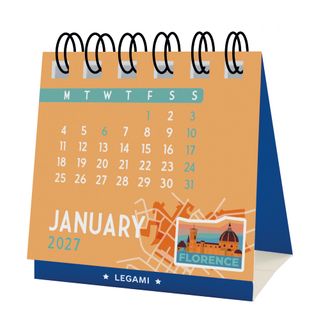 Legami - 2027 Micro Calendar - Travel (Ships in CDU of 7)