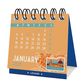 Legami - 2027 Micro Calendar - Travel (Ships in CDU of 7)