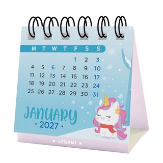 Legami - 2027 Micro Calendar - Cute Animals (Ships in CDU of 7)