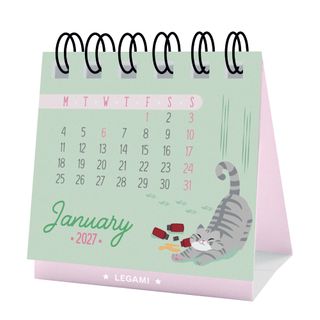 Legami - 2027 Micro Calendar - Kitty (Ships in CDU of 7)