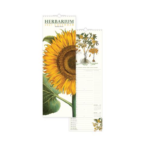 Legami - 2027 Wall Calendar - Uncoated - 18 x 49 cm - Herbarium