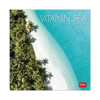 Legami - 2027 Wall Calendar 18 x 18 cm - Vitamin Sea