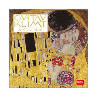 Legami - 2027 Wall Calendar 18 x 18 cm - Gustav Klimt