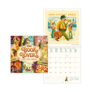Legami - 2027 Wall Calendar - Uncoated - 18 x 18 cm - Book Lover's