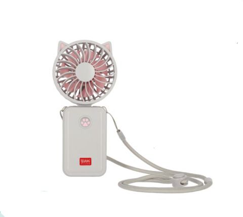 Legami - Rechargeable Foldable Fan - Kitty