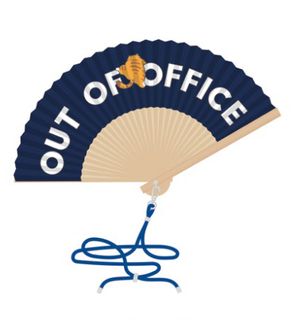 Legami - Folding Paper Fan - Que Calor! Out of Office