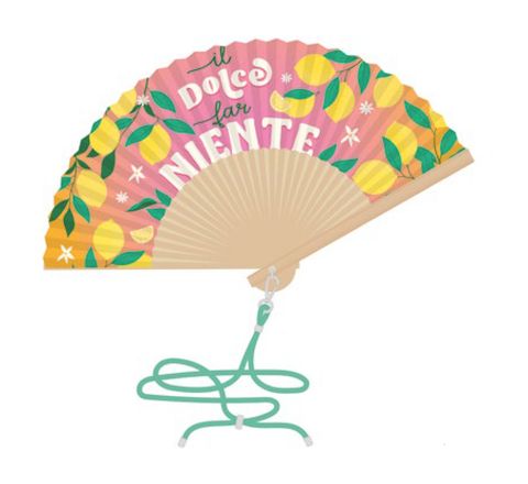 Legami - Folding Paper Fan - Dolce Far Niente