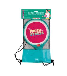 Legami - Neoprene Beach Rackets - Watermelon