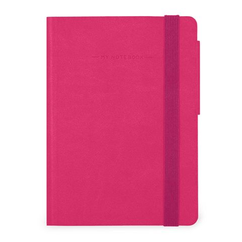 Legami - My Notebook - Small (9.5 x 13.5cm) - Plain - Raspberry
