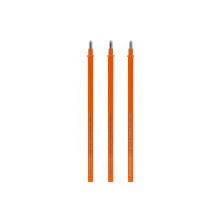 Legami - Erasable Gel Pen Refills Pack of 3 - Orange Ink