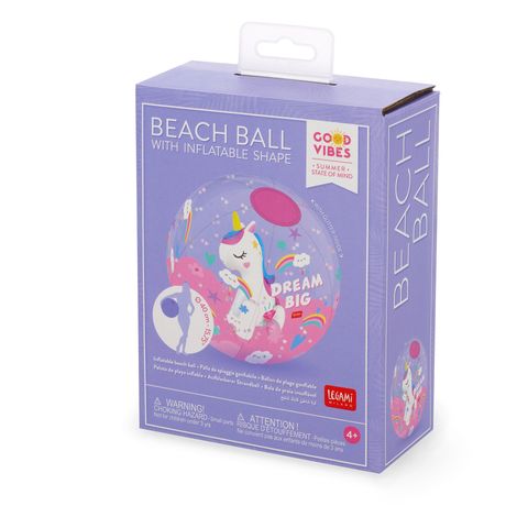 Legami - Inflatable Beach Ball - Unicorn
