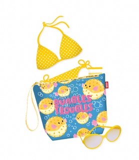 Legami - Beach Pouch - Pufferfish