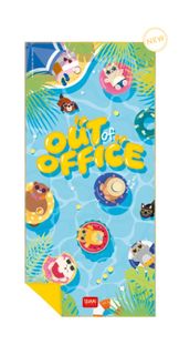 Legami - Beach Towel - Out of Office