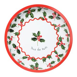 Talking Tables - Metal Tray - 30 cm - Botanical Holly