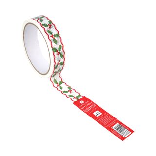 Talking Tables - Paper Tape - 20 M - Botanical Holly