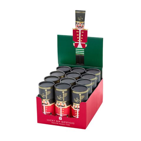 Talking Tables - Christmas Botanical Nutcracker Dipsticks Game (Ships in CDU of 12)