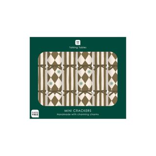 Talking Tables - Mini Crackers - 6 Inch - Gold Harlequin - Set of 6