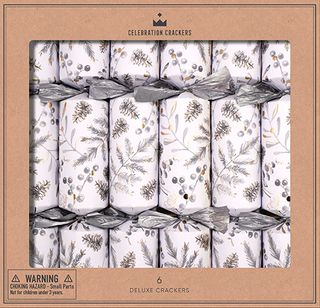 Celebration Crackers - Deluxe Crackers - 12 Inch - Rustic Botanical - Set of 6