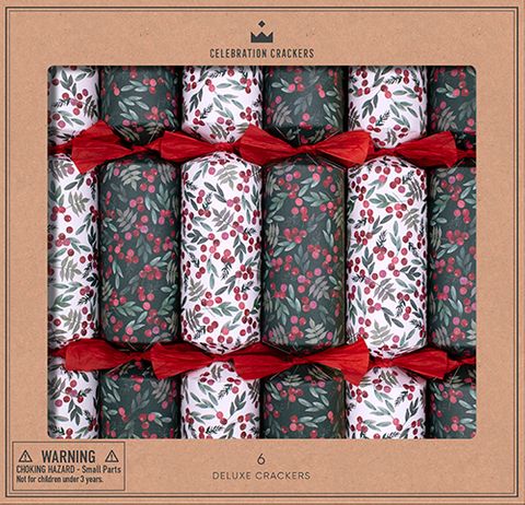 Celebration Crackers - Deluxe Crackers - 12 Inch - Ditsy Berries - Set of 6