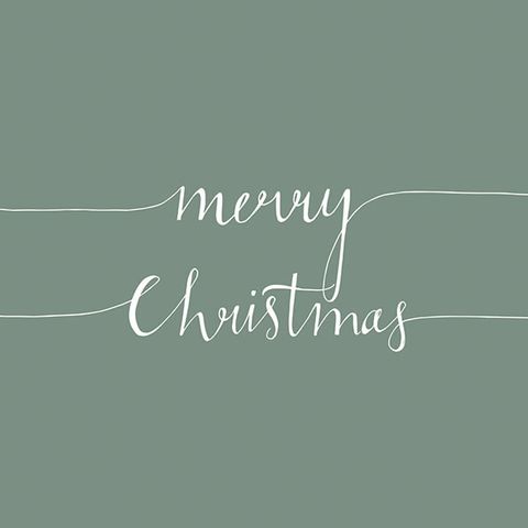 Ambiente - Paper Napkins Christmas - Pack of 20 - Luncheon Size - Christmas Note Sage