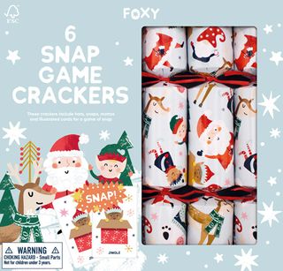 Foxy - Novelty Crackers - 12 Inch - Festive Snap Game - Set of 6