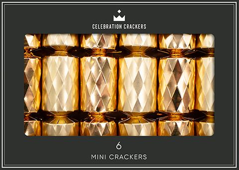 Celebration Crackers - Mini Crackers - 6 Inch - Midas Touched - Set of 6