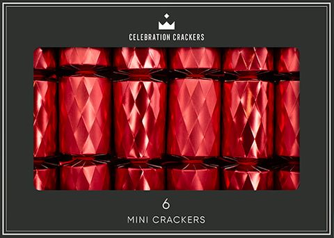 Celebration Crackers - Mini Crackers - 6 Inch - Ruby Diamond - Set of 6