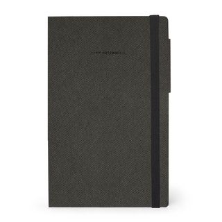 Legami - My Notebook - Large (17 x 24cm) - Plain - Deep Graphite