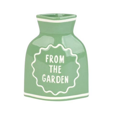 Talking Tables - Bon Herbe - Ceramic Budvase - Green