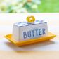 Talking Tables - Butter Dish - Blue (13 x 9.5 x 10.4 cm)