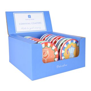 Talking Tables - Coasters - Display of 20 (4 Designs)