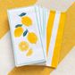 Talking Tables - Paper Napkins - Long Lunch - Pack of 16 - Lemon