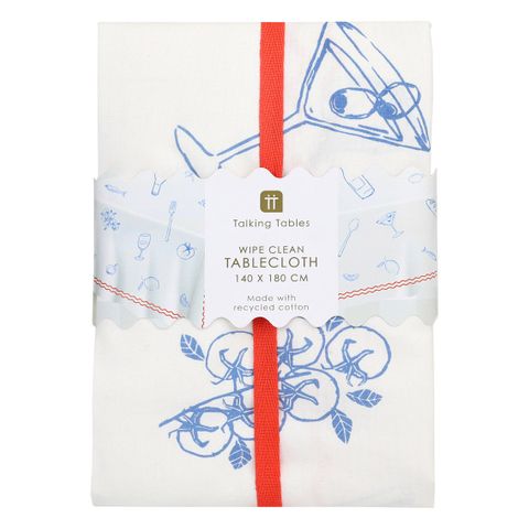 Talking Tables - Tablecloth - Food & Drink Motifs